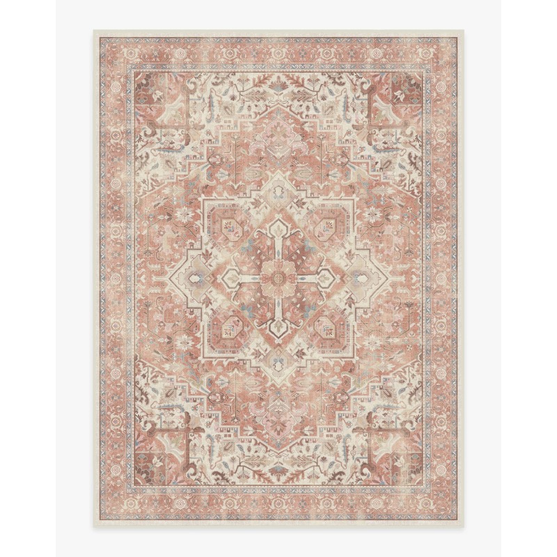 Retro Gaming Rug - Royal Rose Pink Dywan Tradycyjny Sypialnia