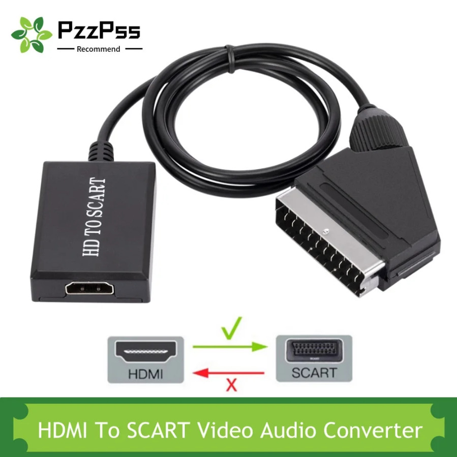 Scart To Hdmi - Konwerter HDMI na Scart, wejście HDMI