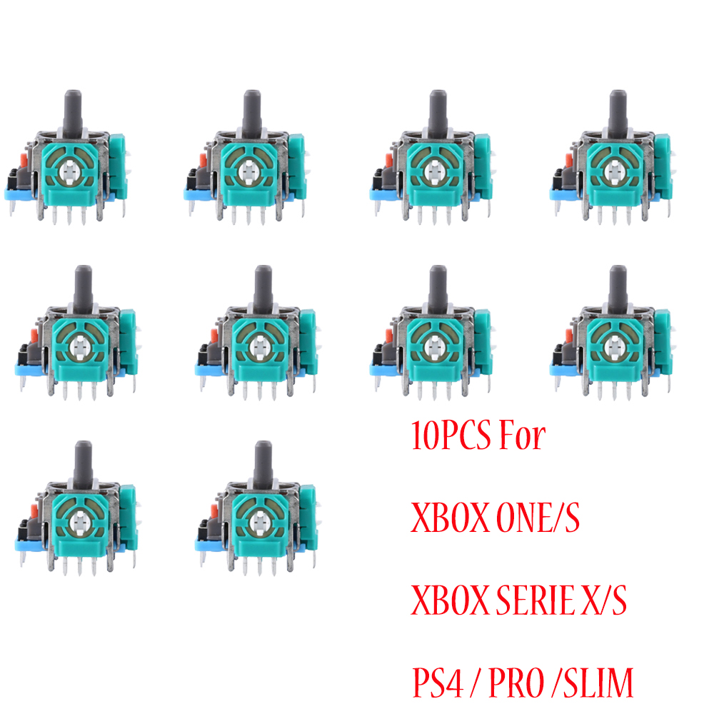 Retro Gaming Xbox 360 - 10 sztuk 3D analogowy joystick wymiana