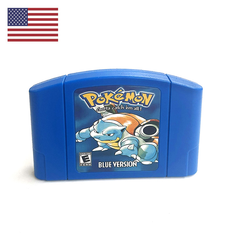 Retro Gaming Room - Wersja USA NTSC Angielska Pokemon Blue
