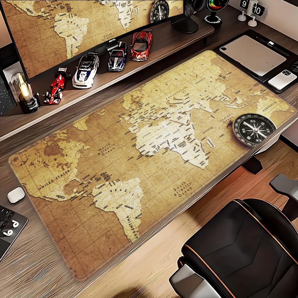 Retro Gaming Rug - Podkładka pod mysz Retro NaviAation Map