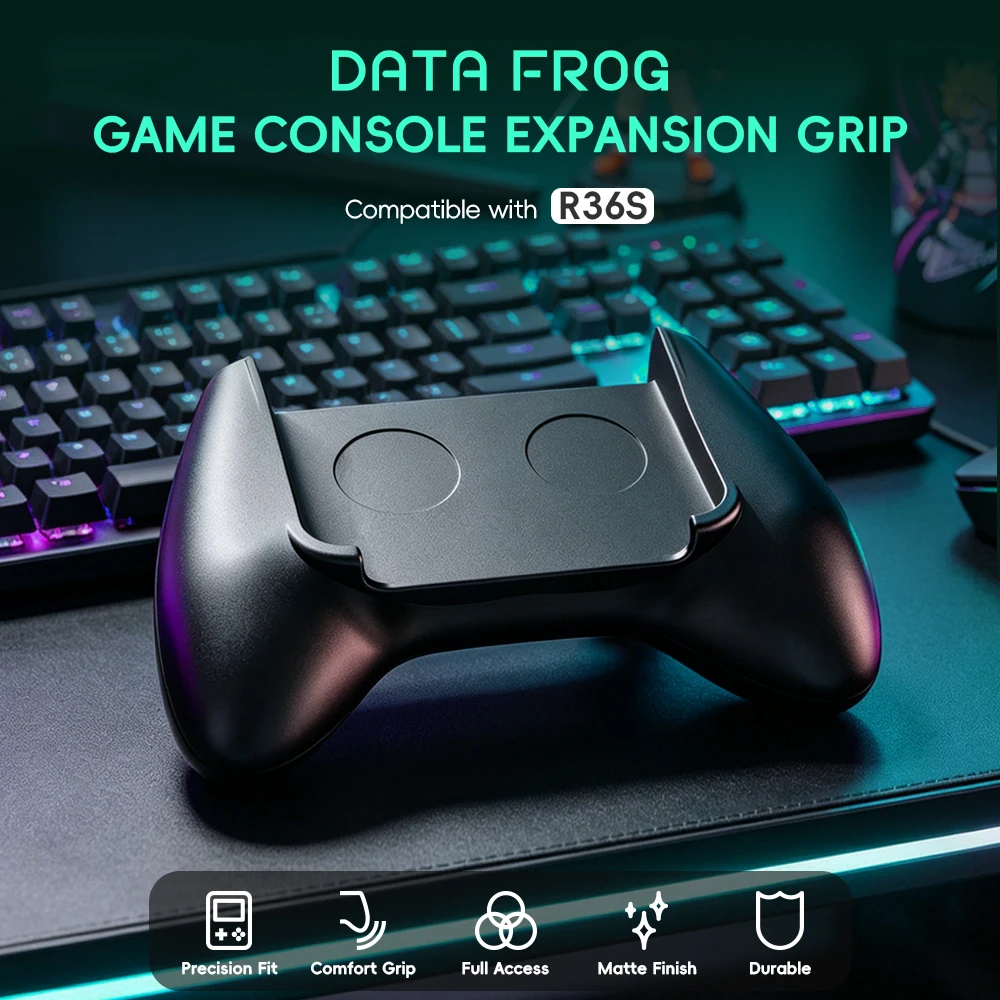 Retro Gaming System - Data Frog R36S Game Grip Ergonomiczny