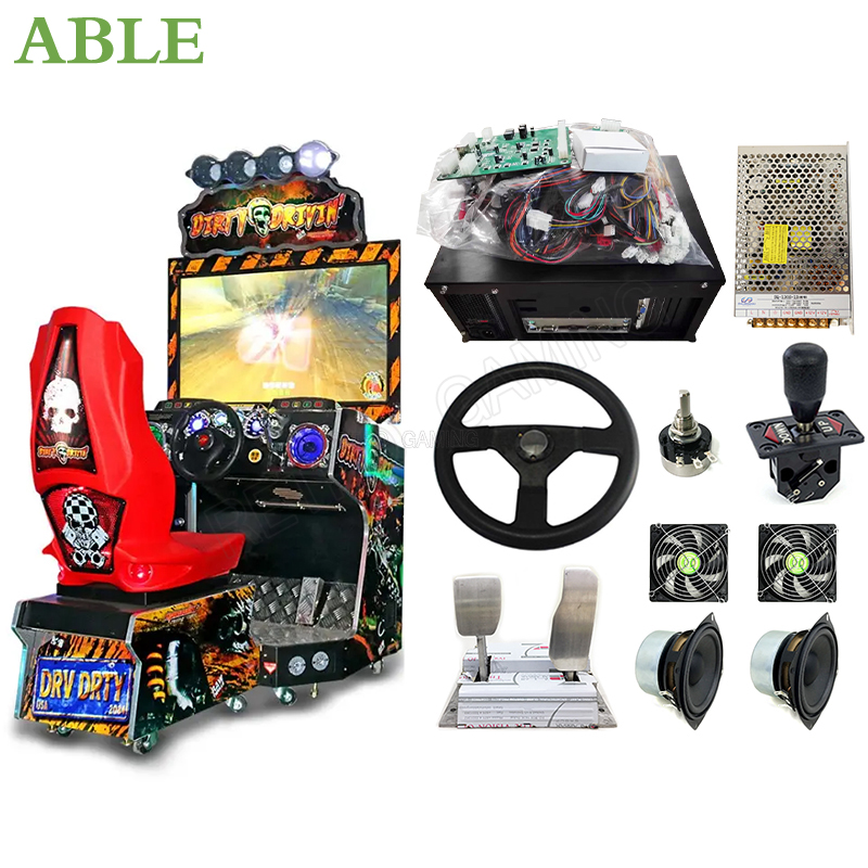 Retro Gaming Cabinet - Brudny zestaw automat do gry do