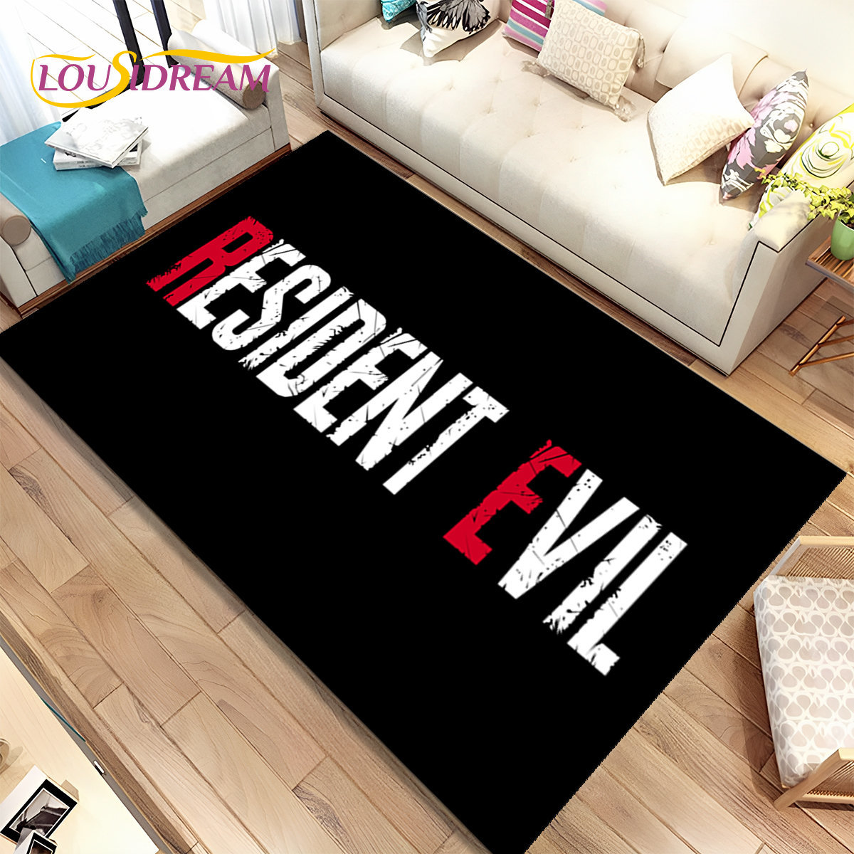 Retro Gaming Rug - Dywanik 3D R-Resident Evil Games Gamer