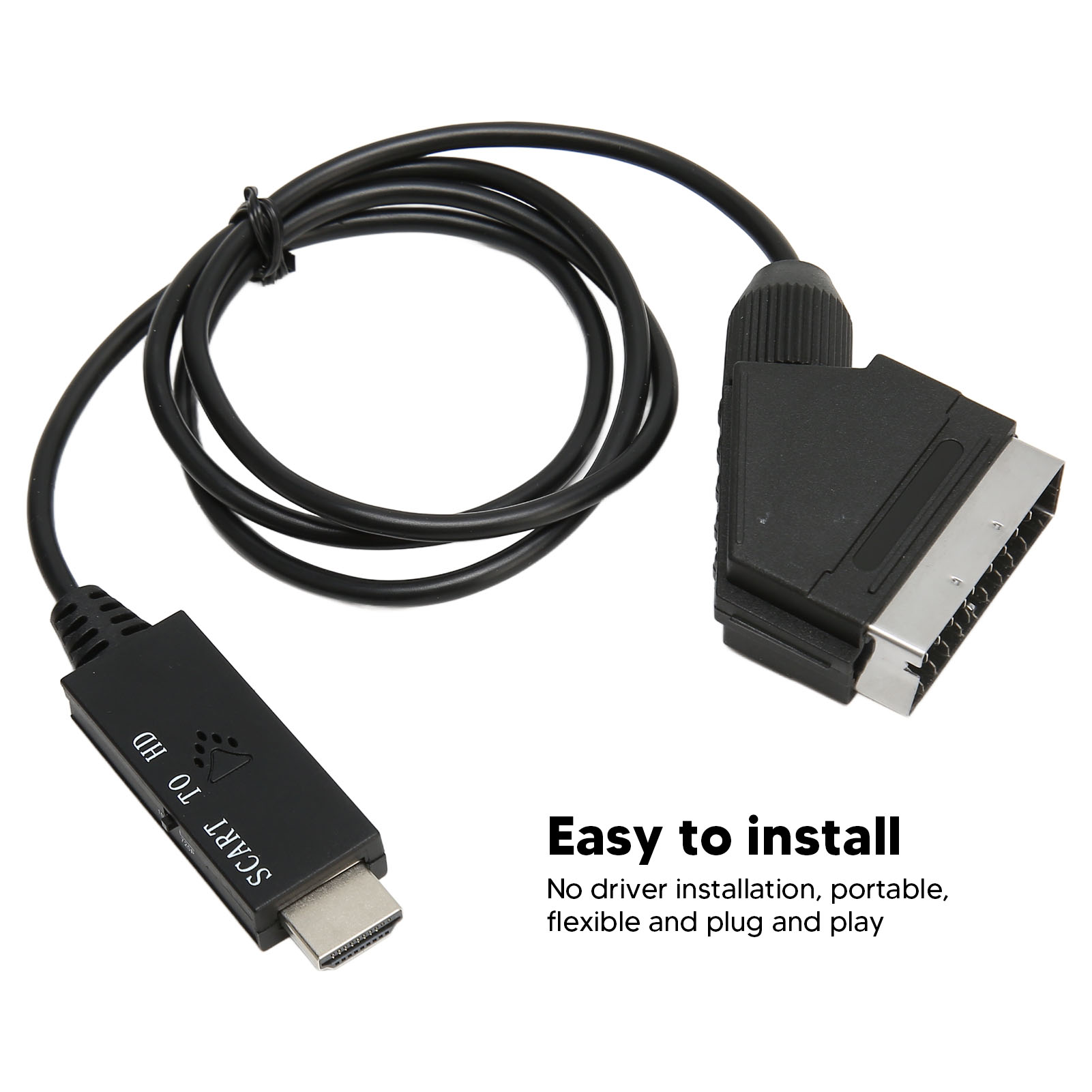 Scart To Hdmi - Konwerter SCART na HD Multimedia Interface,