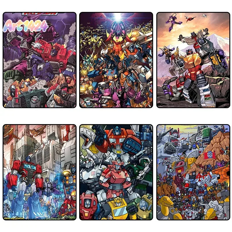 Retro Gaming Pictures - Film Transformers Obraz Dekoracyjny Plakat Sci-fi