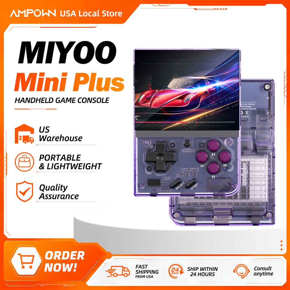 Retro Gaming Device Handheld - Konsola retro Miyoo Mini+ z ekranem