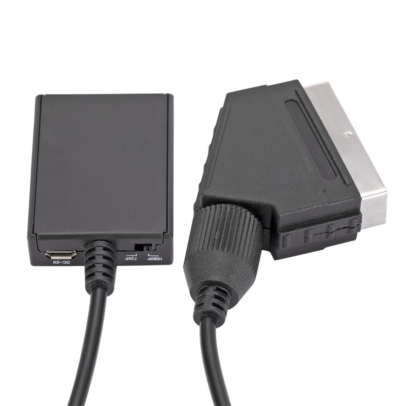 Scart To Hdmi - Adapter konwertera SCART na HDMI z