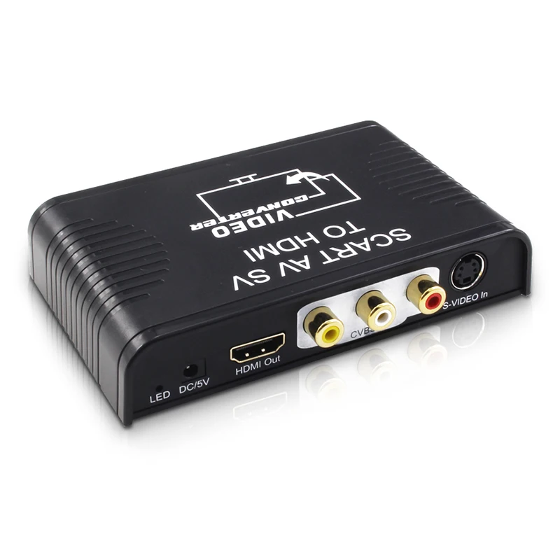 Scart To Hdmi - S-Video AV konwerter Scart do HDMI