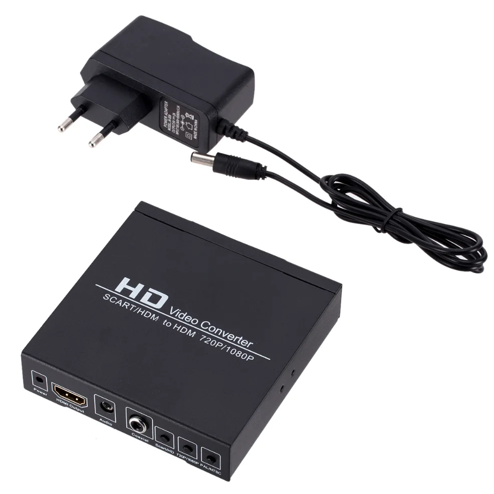 Scart To Hdmi - Adapter wideo SCART na HDMI, konwerter