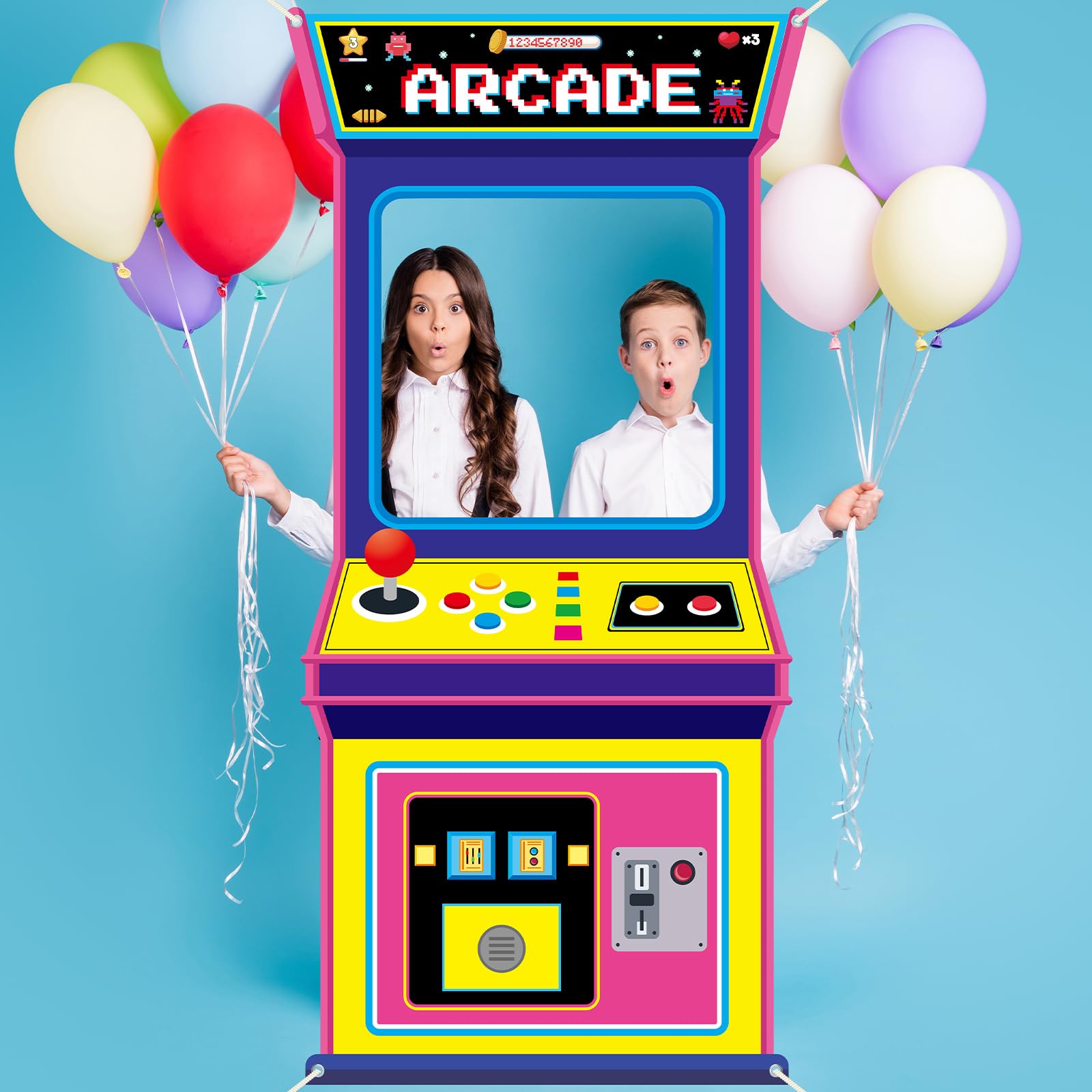 Tło fotograficzne w stylu retr – Retro Gaming Banner recenzja i cena