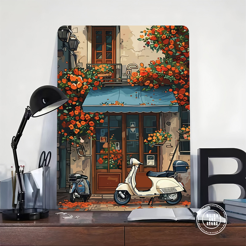 Plakat Sklep z Skuterami Vinta – Retro Gaming Shops recenzja i cena