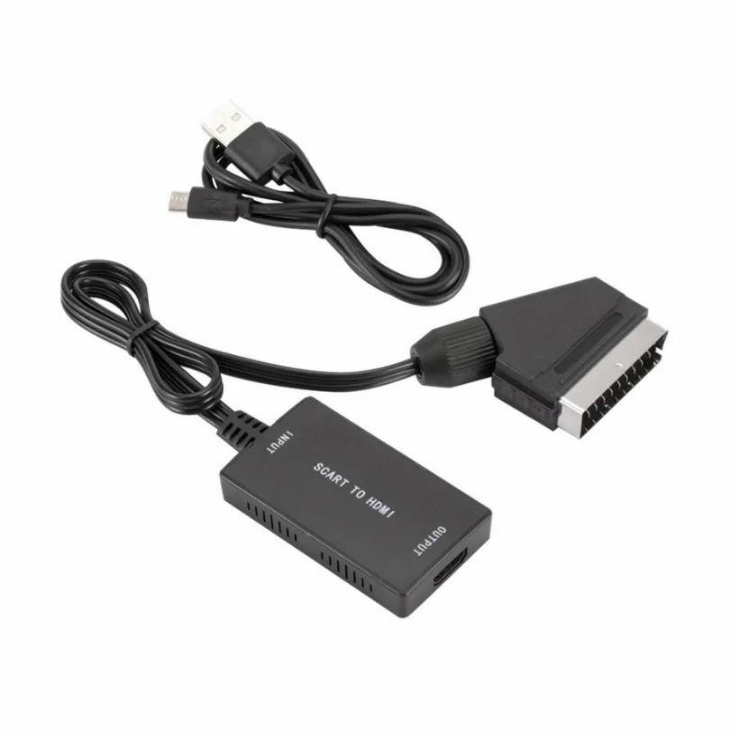 Konwerter wideo i audio 1080P  – Scart To Hdmi recenzja i cena
