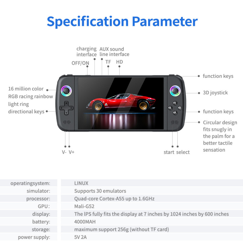Nowa konsola do gier przenośna – Retro Gaming Device Handheld recenzja i cena
