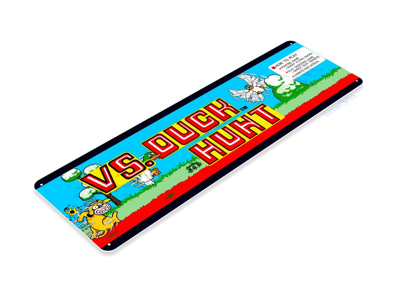 TIN SIGN Duck Hunt Arcade Marq – Retro Gaming Shops recenzja i cena