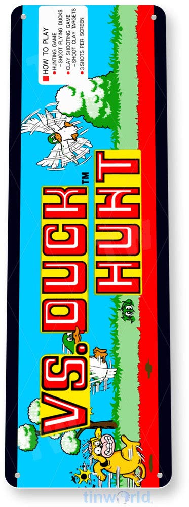 TIN SIGN Duck Hunt Arcade Marq – Retro Gaming Shops recenzja i cena