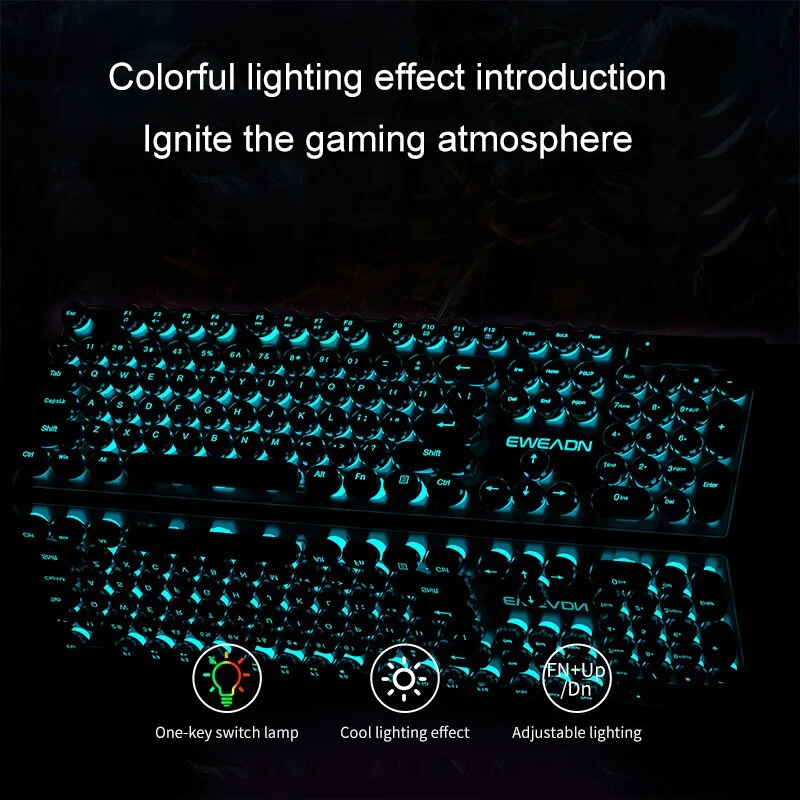 Zestaw klawiatura i mysz w sty – Retro Gaming Keyboard recenzja i cena