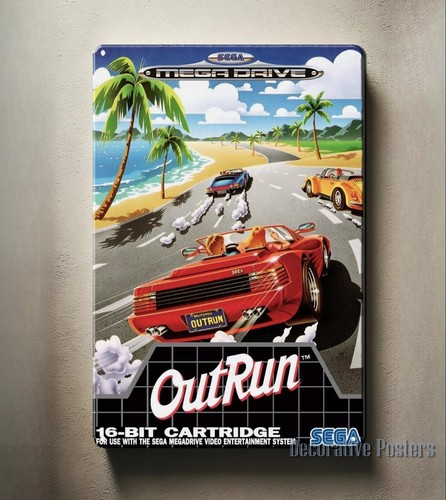 Outrun Mega Drive Retro Gra Wi – Retro Gaming Pictures recenzja i cena