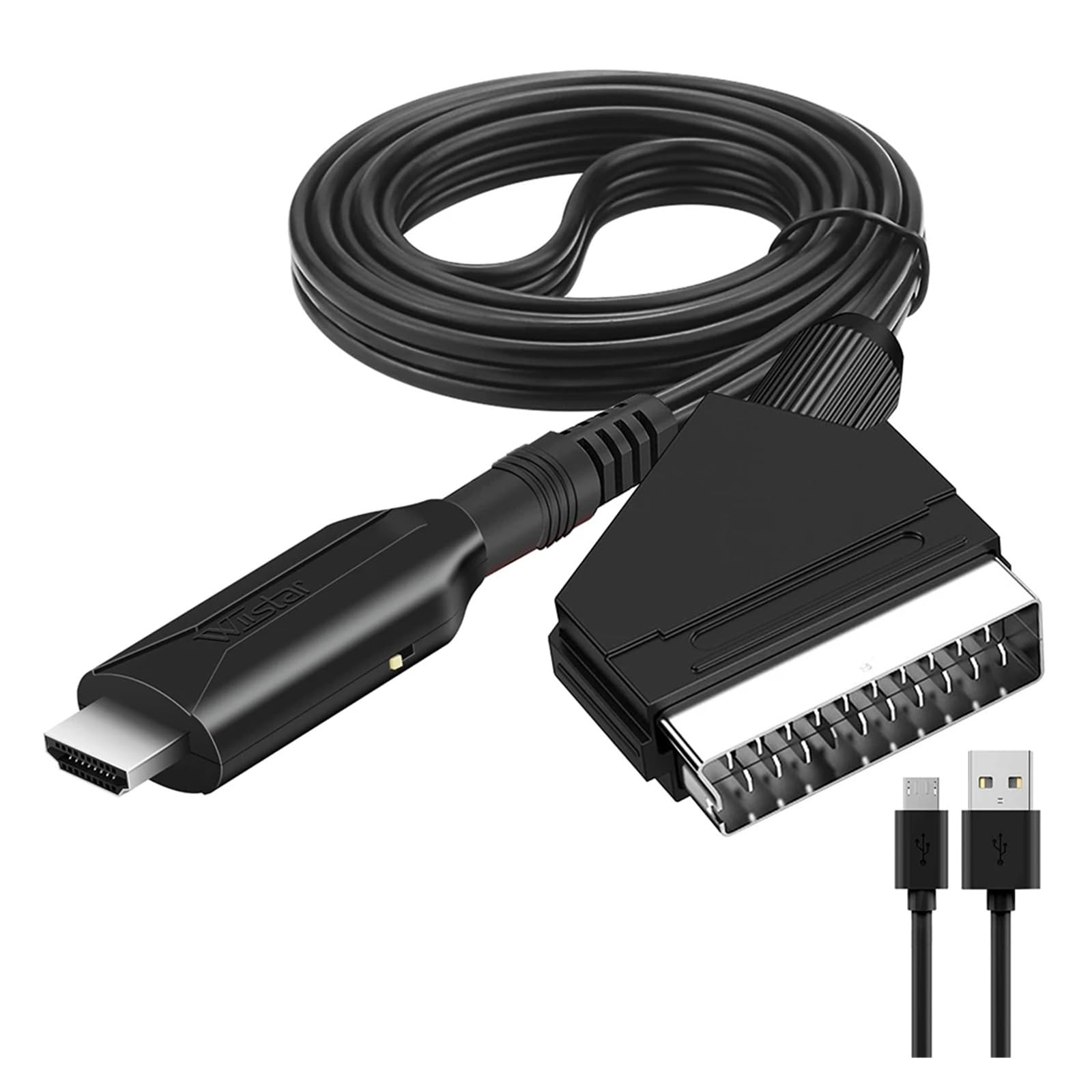 Kabel konwerter SCART na HDMI, – Scart To Hdmi recenzja i cena