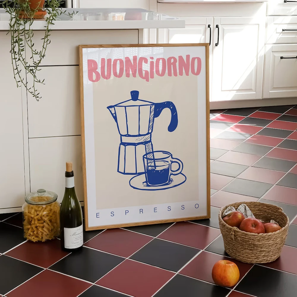 Nowoczesna kawa Espresso Wall  – Retro Gaming Pictures recenzja i cena
