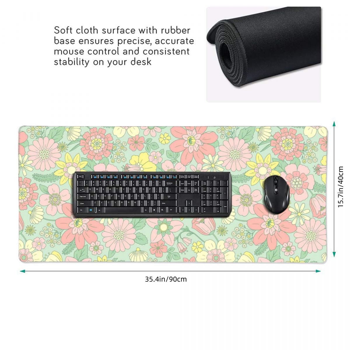 Duża podkładka pod mysz Retro  – Retro Gaming Keyboard And Mouse recenzja i cena