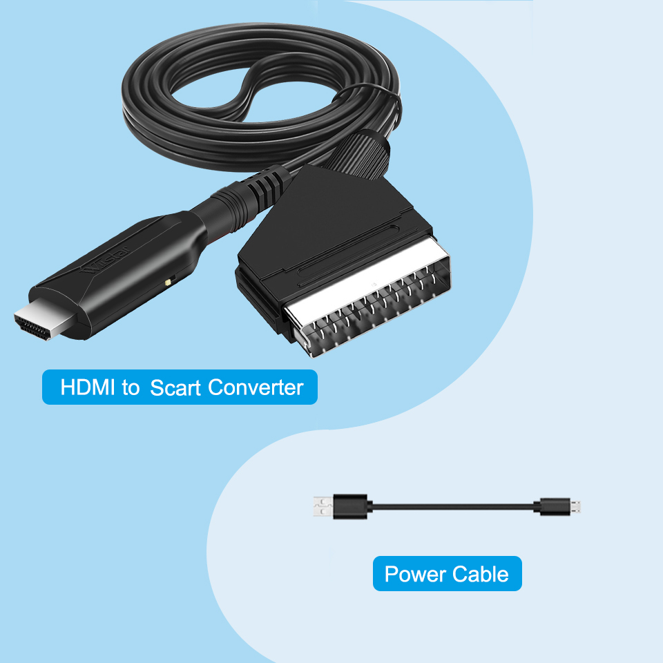 SCART do HDMI/kompatybilny z H – Scart To Hdmi recenzja i cena