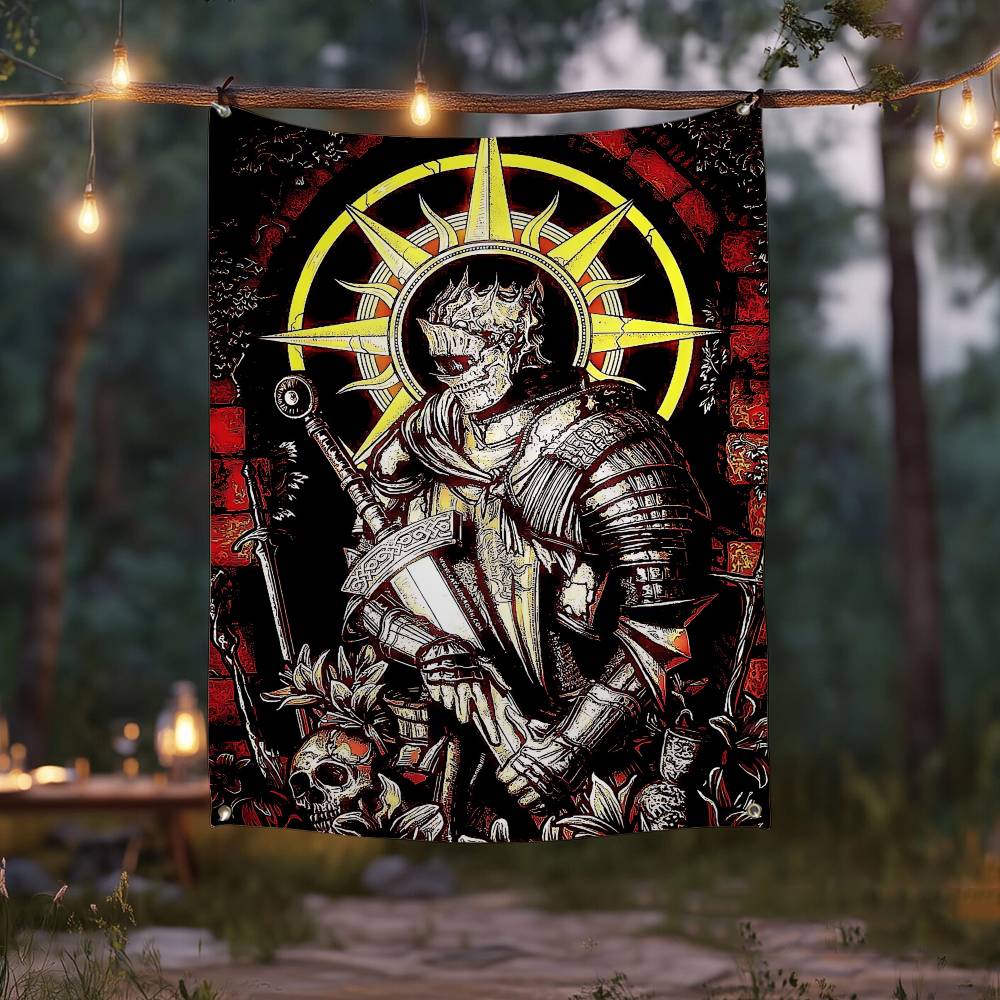 1 szt. DARK SOULS GRA Retro Fl – Retro Gaming Banner recenzja i cena