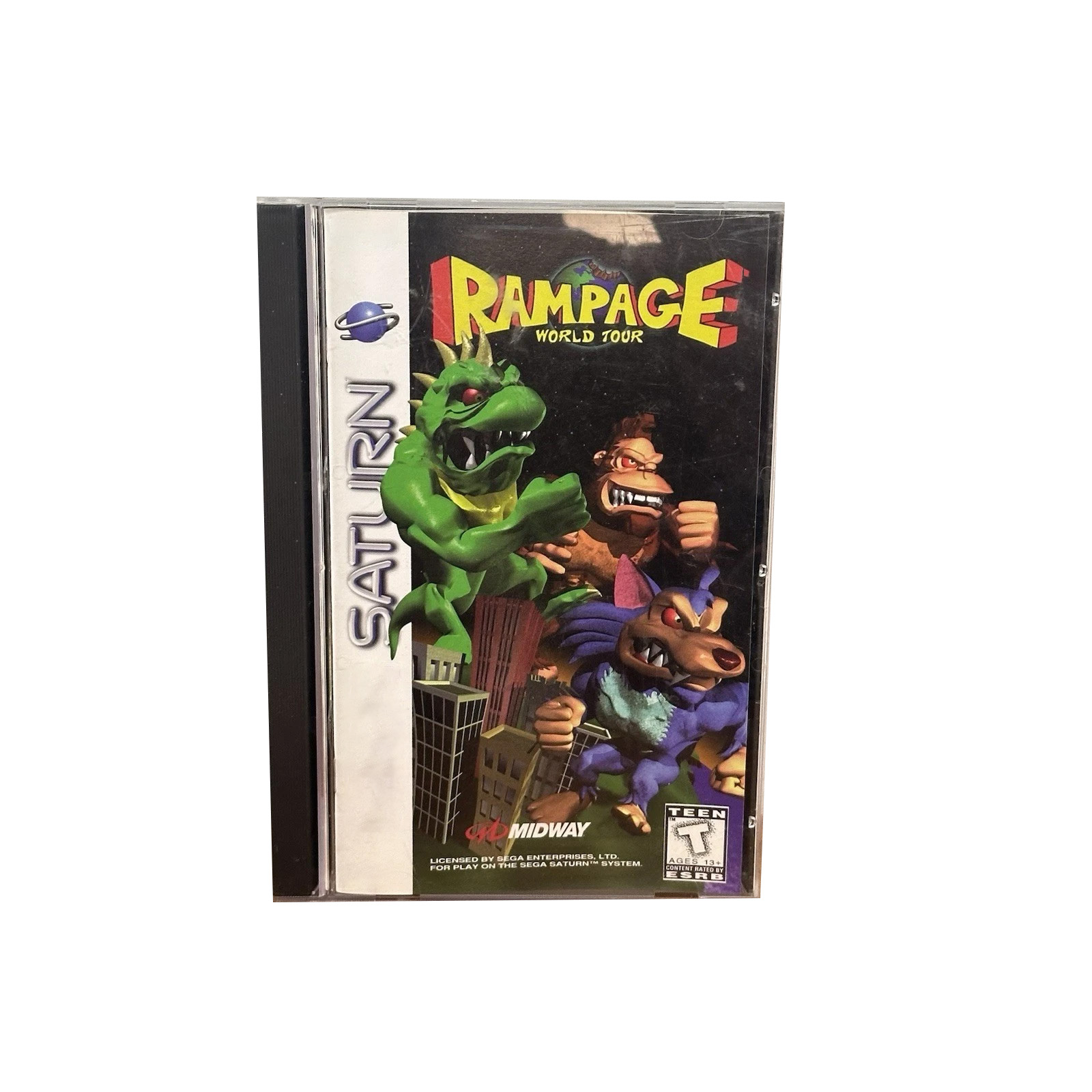Saturn Copy Disc Game Rampage  – Retro Gaming Room recenzja i cena