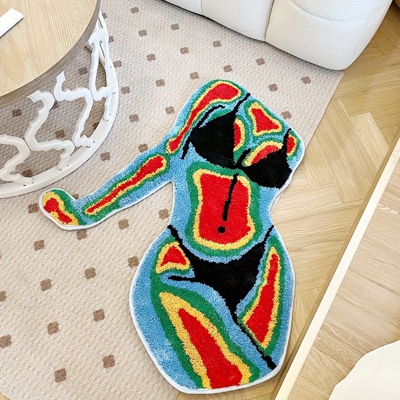 Nieregularny kształt ciała flo – Retro Gaming Rug recenzja i cena