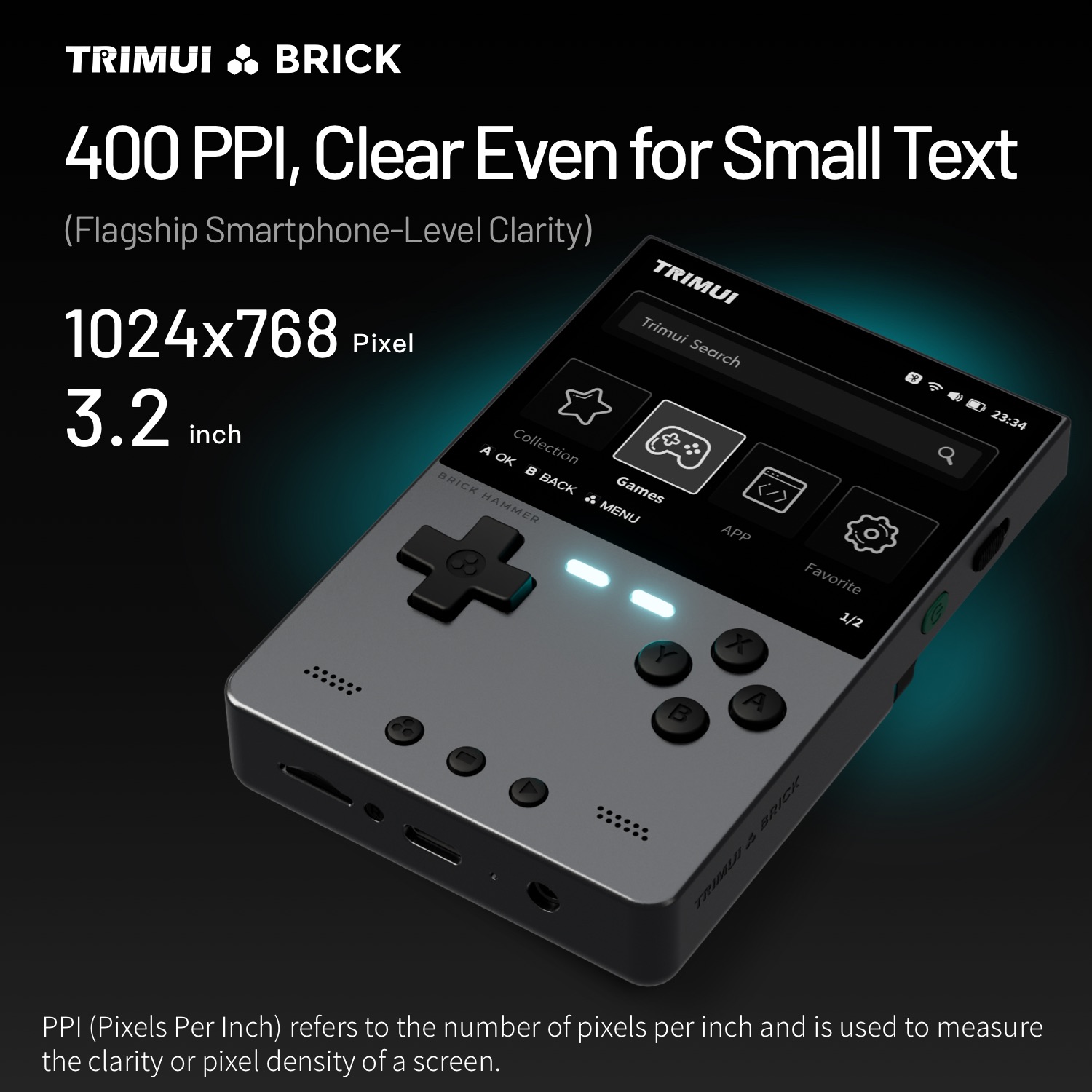 TRIMUI BRICK HAMMER Retro Kons – Retro Gaming Device Handheld recenzja i cena