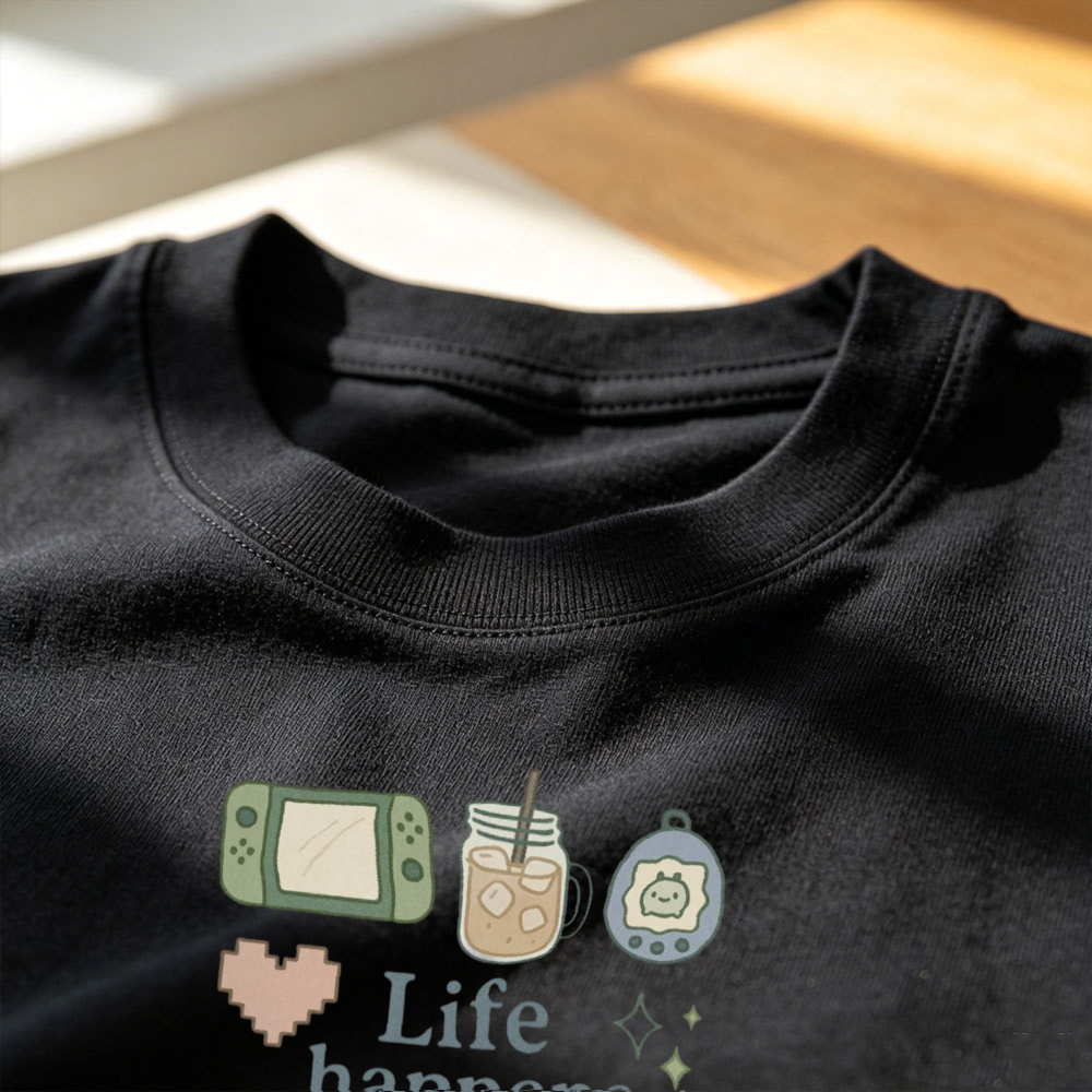 Koszulka z grafiką: Życie się  – Retro Gaming Life recenzja i cena