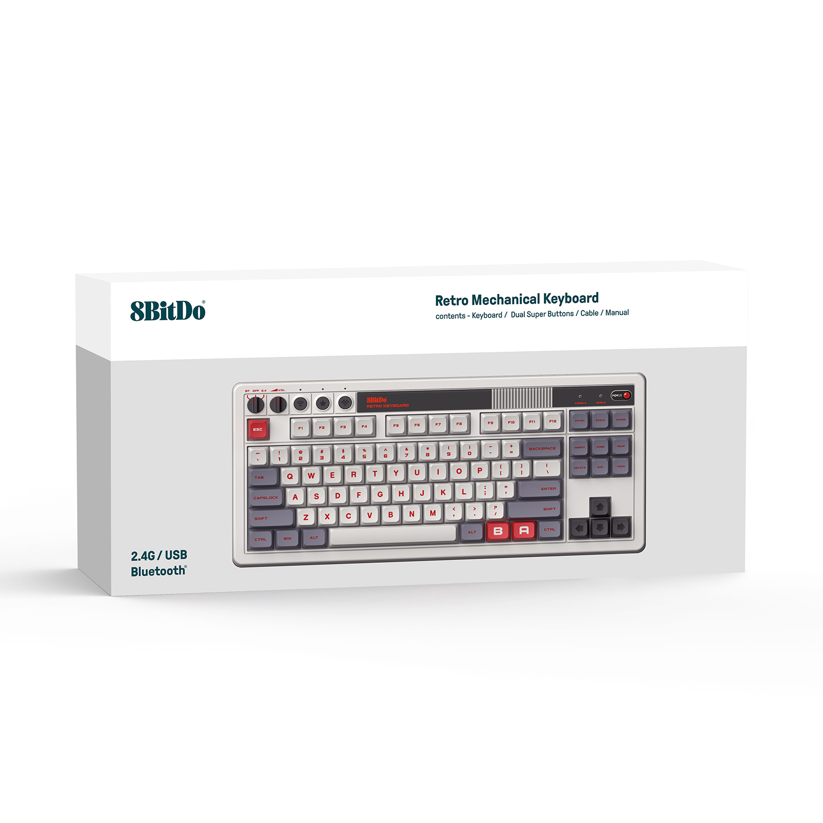 Klawiatura mechaniczna 8Bitdo  – Retro Gaming Keyboard recenzja i cena