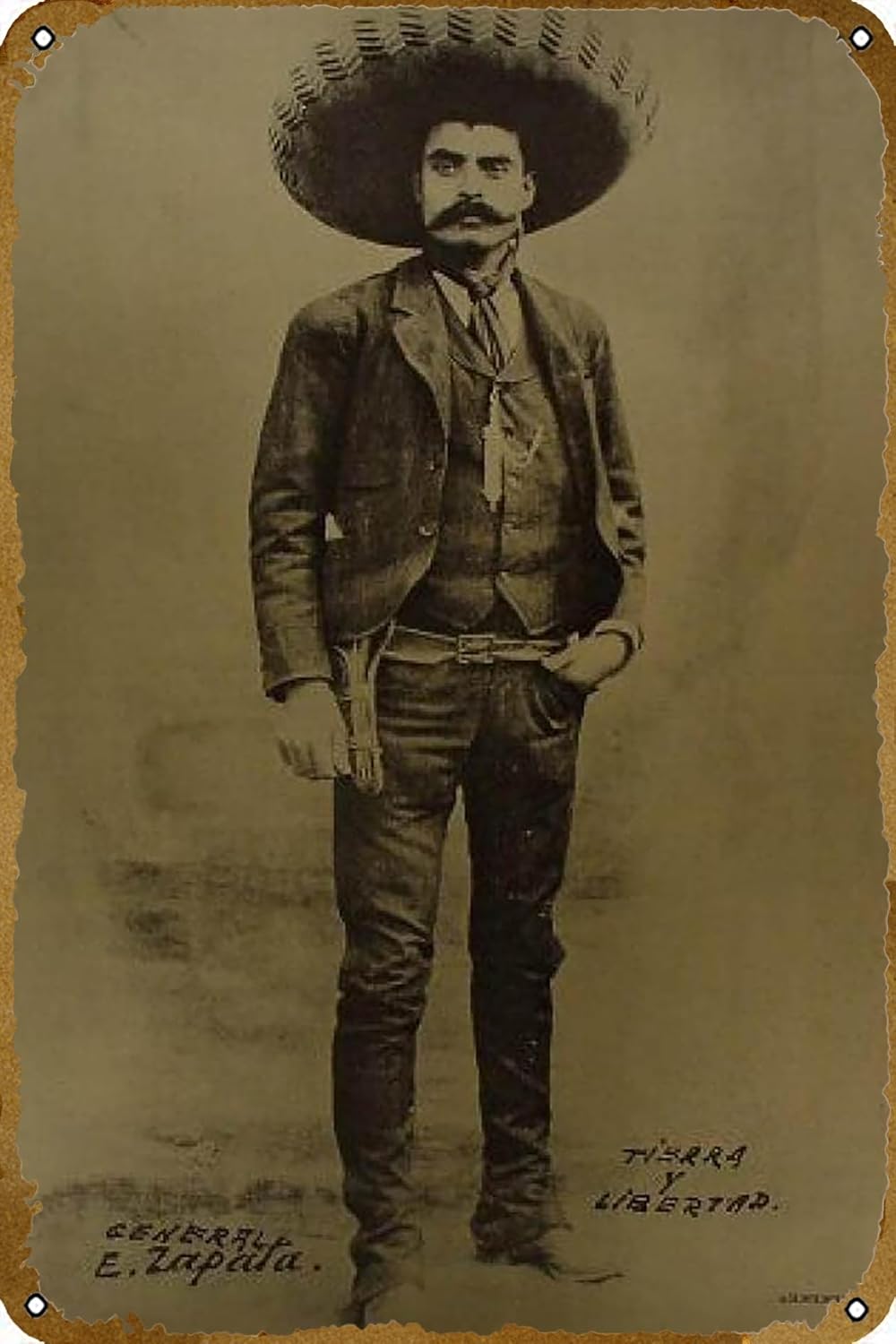 Plakat EMILIANO ZAPATA ZICO-17 – Retro Gaming Pictures recenzja i cena