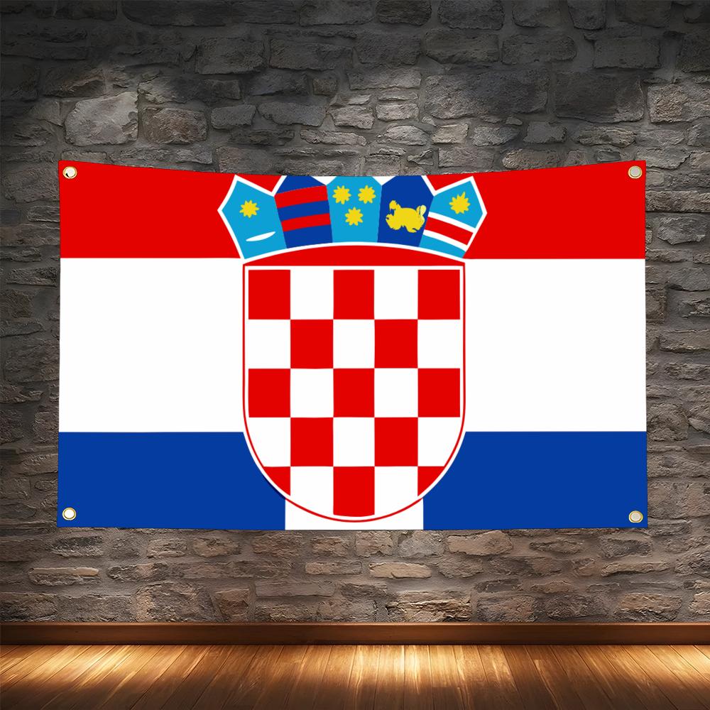 1 szt. Słynna chorwacka flaga, – Retro Gaming Banner recenzja i cena