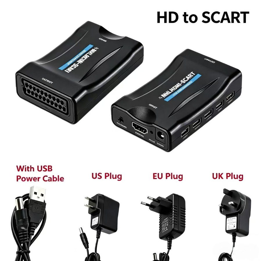 Konwerter HDMI na Scart 1080P  – Scart To Hdmi recenzja i cena