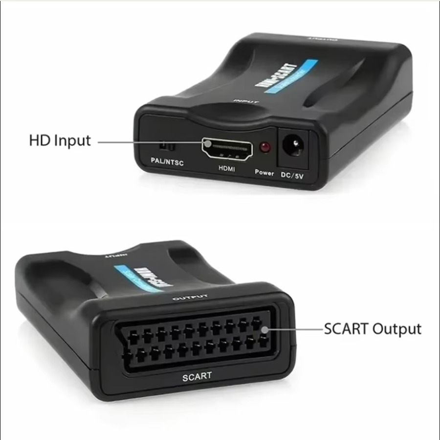 Konwerter HDMI na Scart 1080P  – Scart To Hdmi recenzja i cena