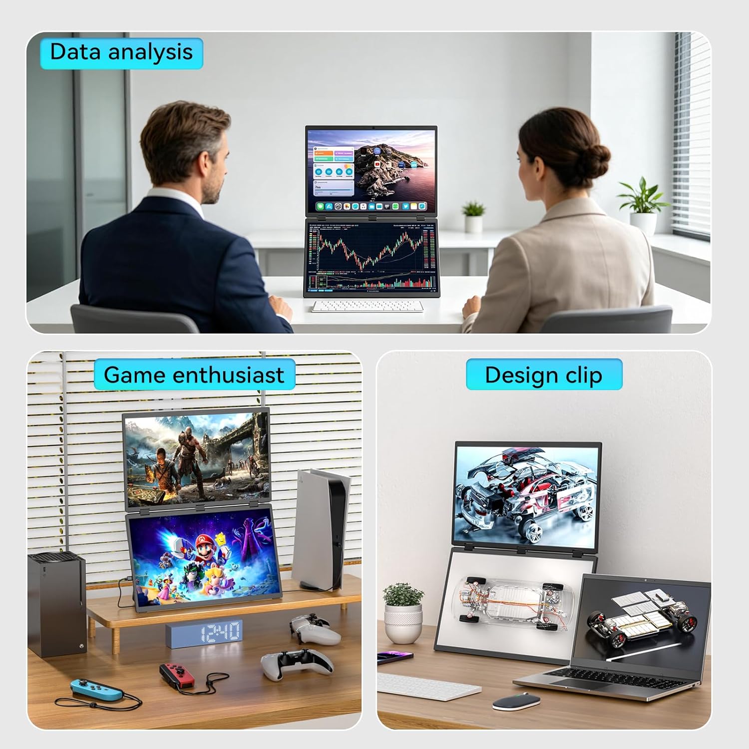 UPERFECT Delta 100HZ podwójny  – Crt Monitor Stand recenzja i cena