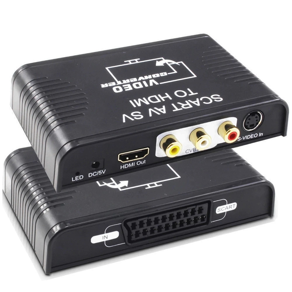 S-Video AV konwerter Scart do  – Scart To Hdmi recenzja i cena