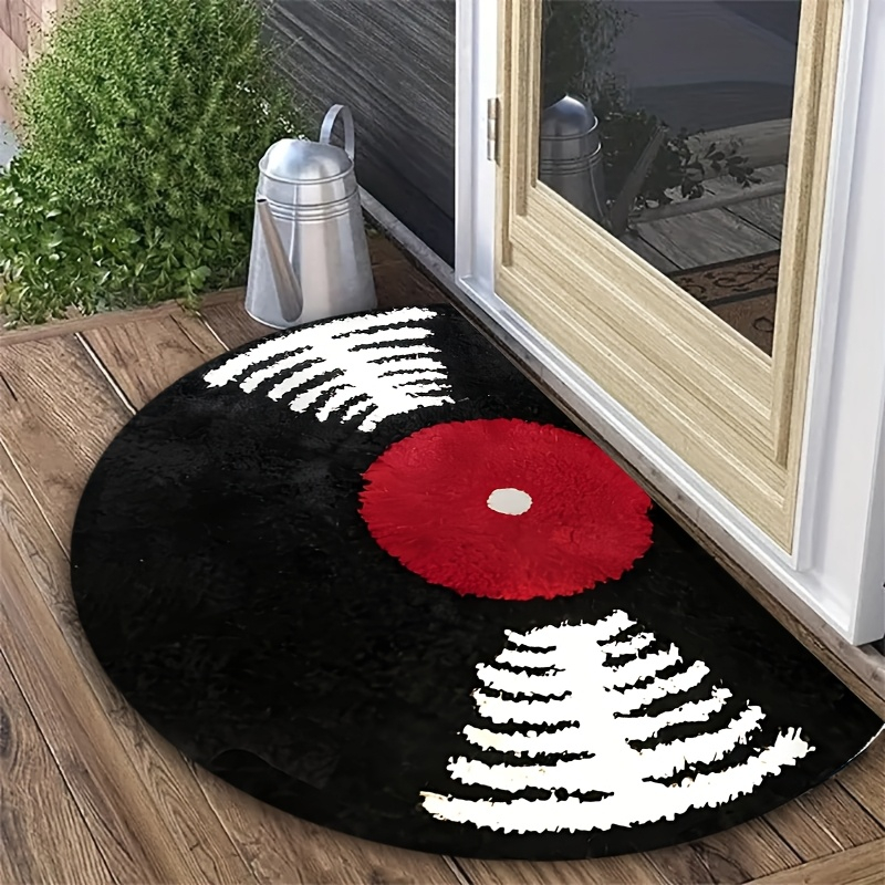 VIKAMA Vintage Vinyl Record Se – Retro Gaming Rug recenzja i cena