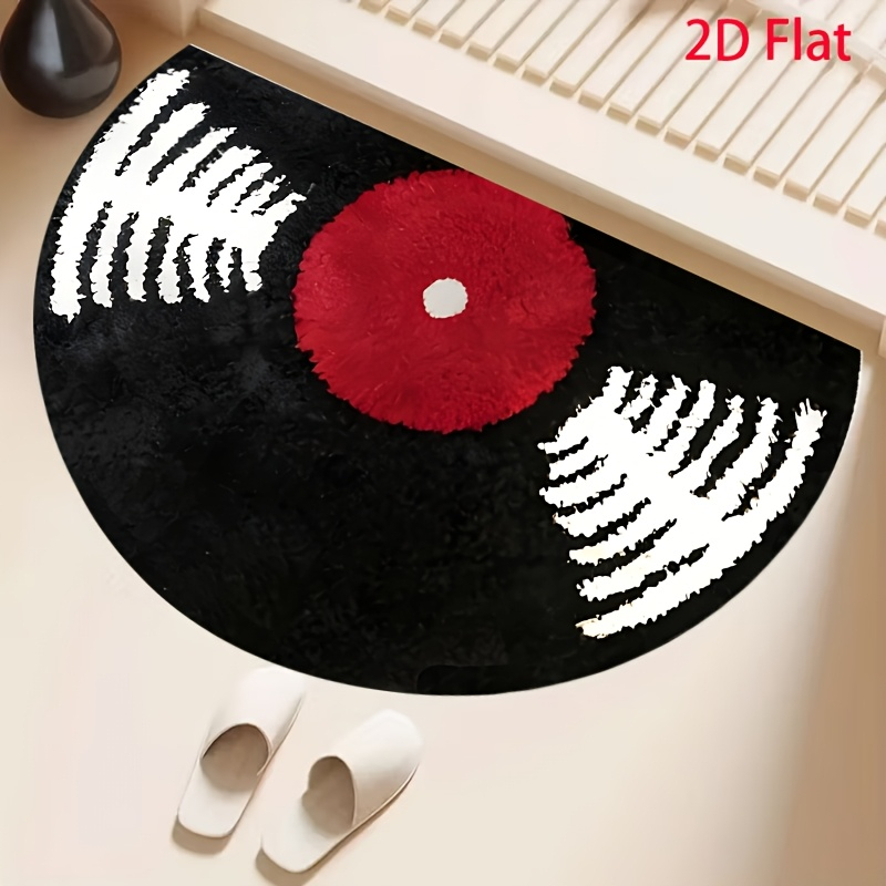 VIKAMA Vintage Vinyl Record Se – Retro Gaming Rug recenzja i cena